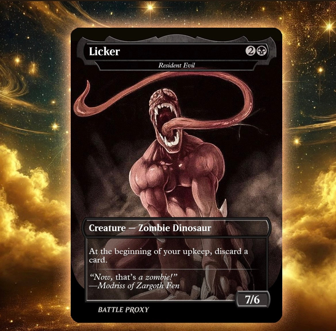 MTG Custom Proxy - Resident Evil Bundle (All cards) Battle Proxy MTG Custom Proxy - Resident Evil Bundle (All cards) Battle Proxy