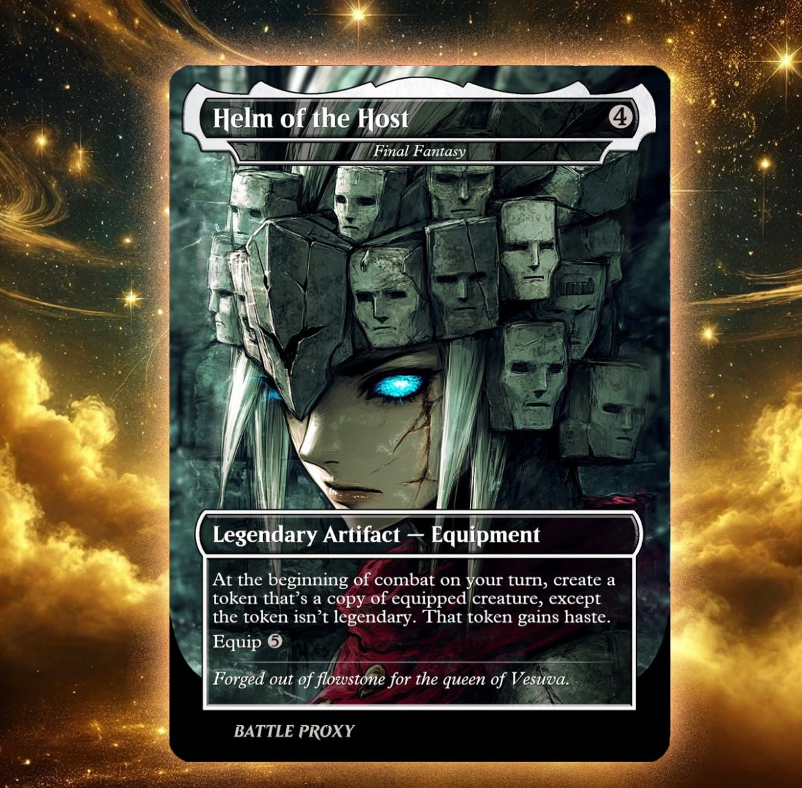 MTG Custom Proxy - Helm of the Host – Resident Evil