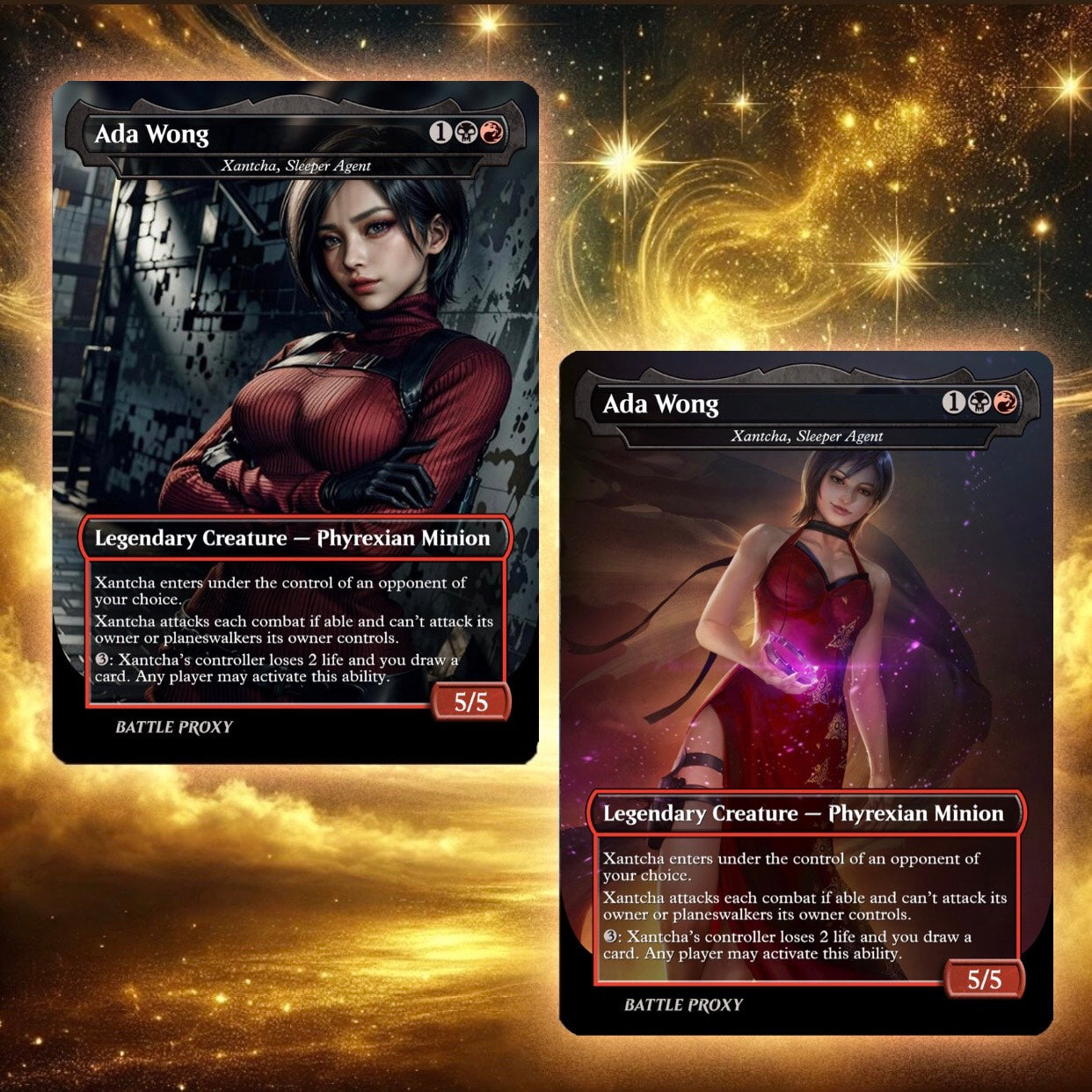 Resident Evil Bundle (All cards)