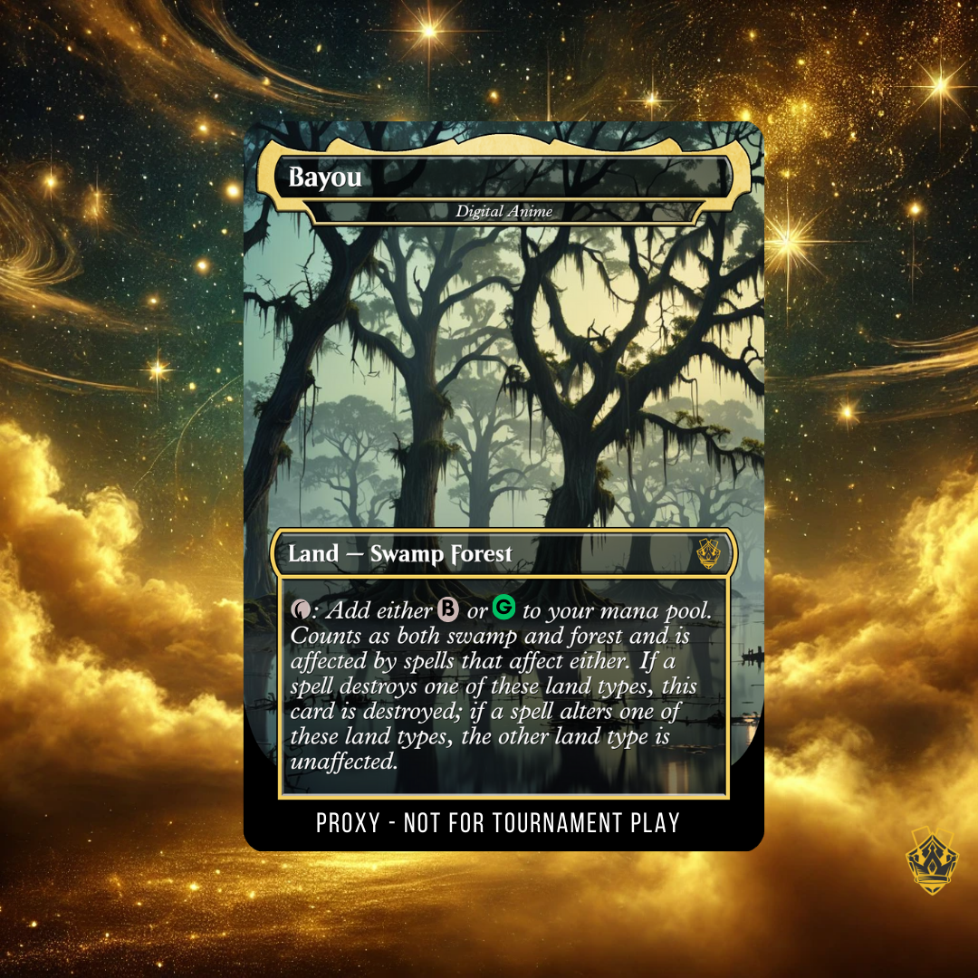 Bayou - MTG Custom Proxy Card Battle Proxy Bayou - MTG Custom Proxy Card Battle Proxy