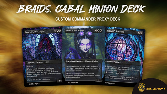Custom EDH Proxy Deck – Braids Commander Deck (MTG Proxies)