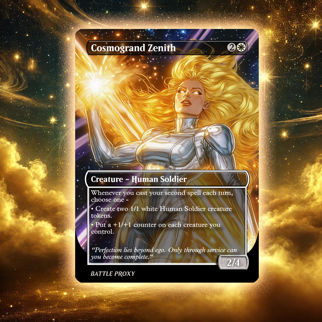 MTG Custom Proxy - Cosmogrand Zenith - Edge of Eternities