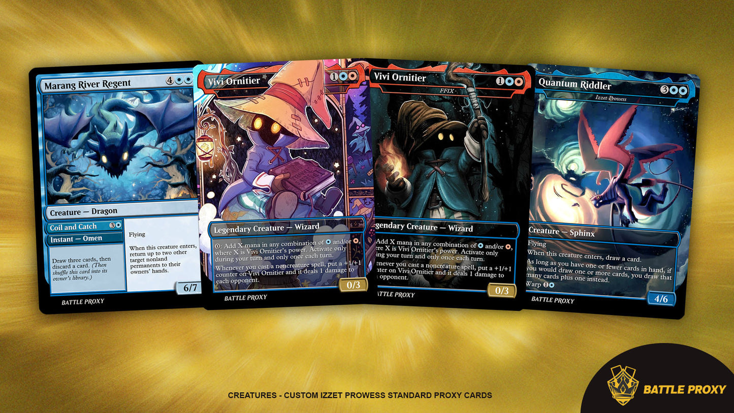 Custom Standard Proxy Deck – Izzet Prowess