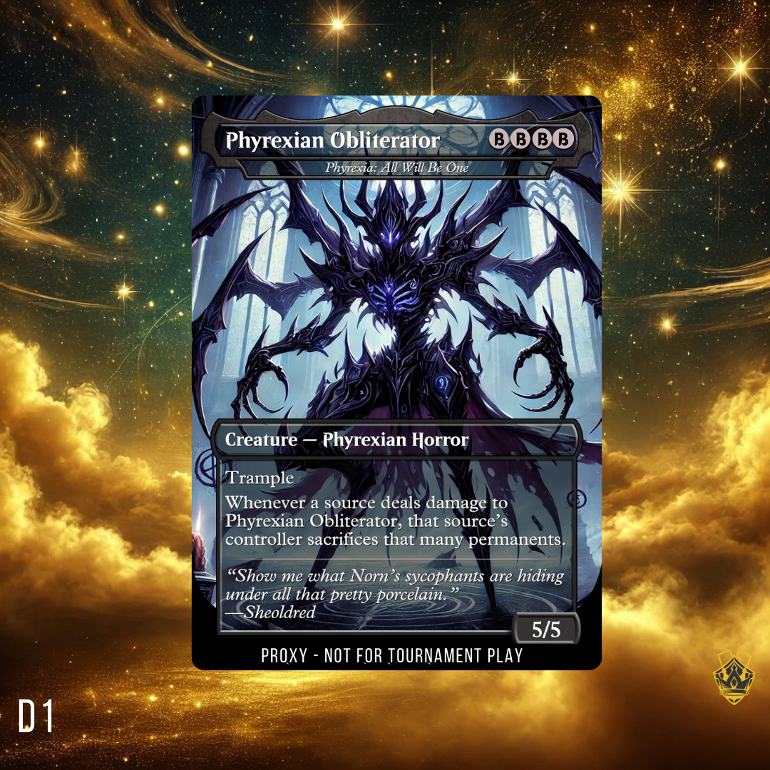 Phyrexian Obliterator - MTG Custom Proxy