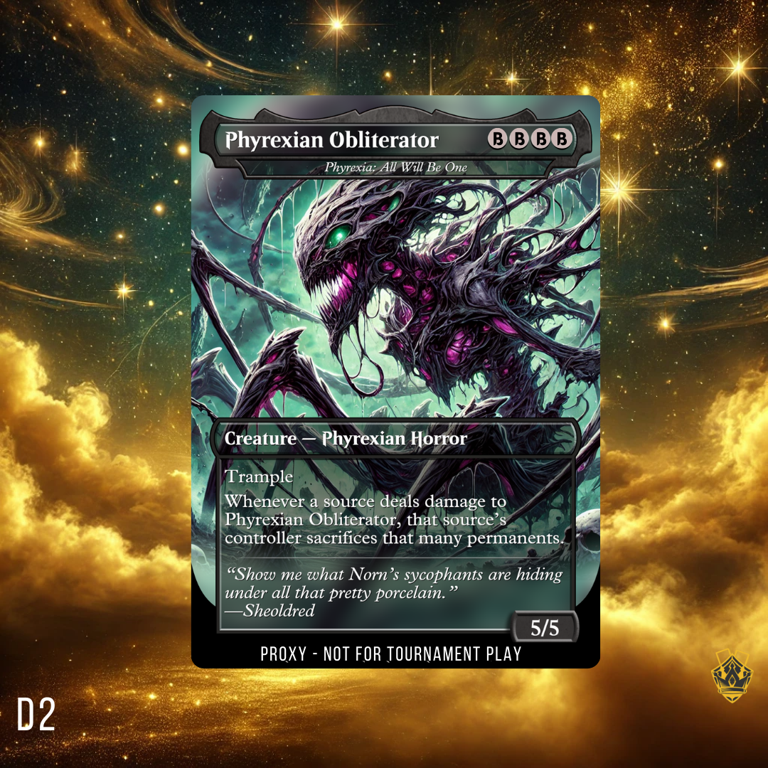 Phyrexian Obliterator - MTG Custom Proxy