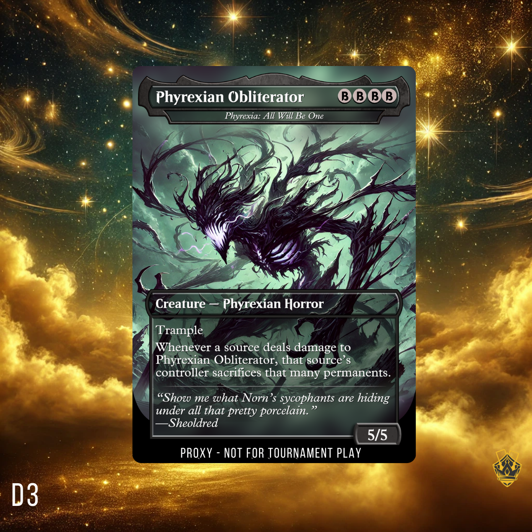 Phyrexian Obliterator - MTG Custom Proxy