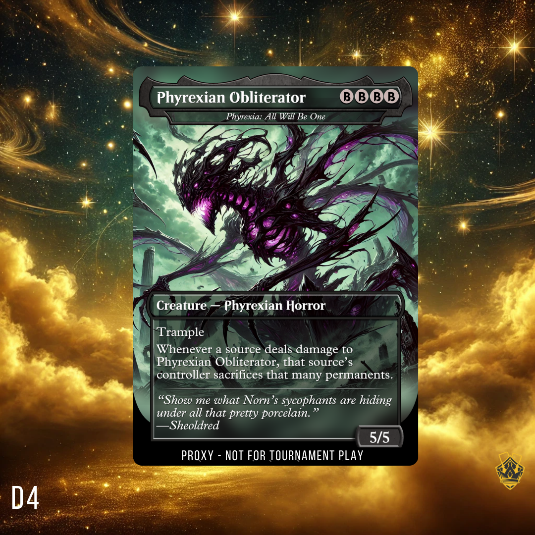Phyrexian Obliterator - MTG Custom Proxy