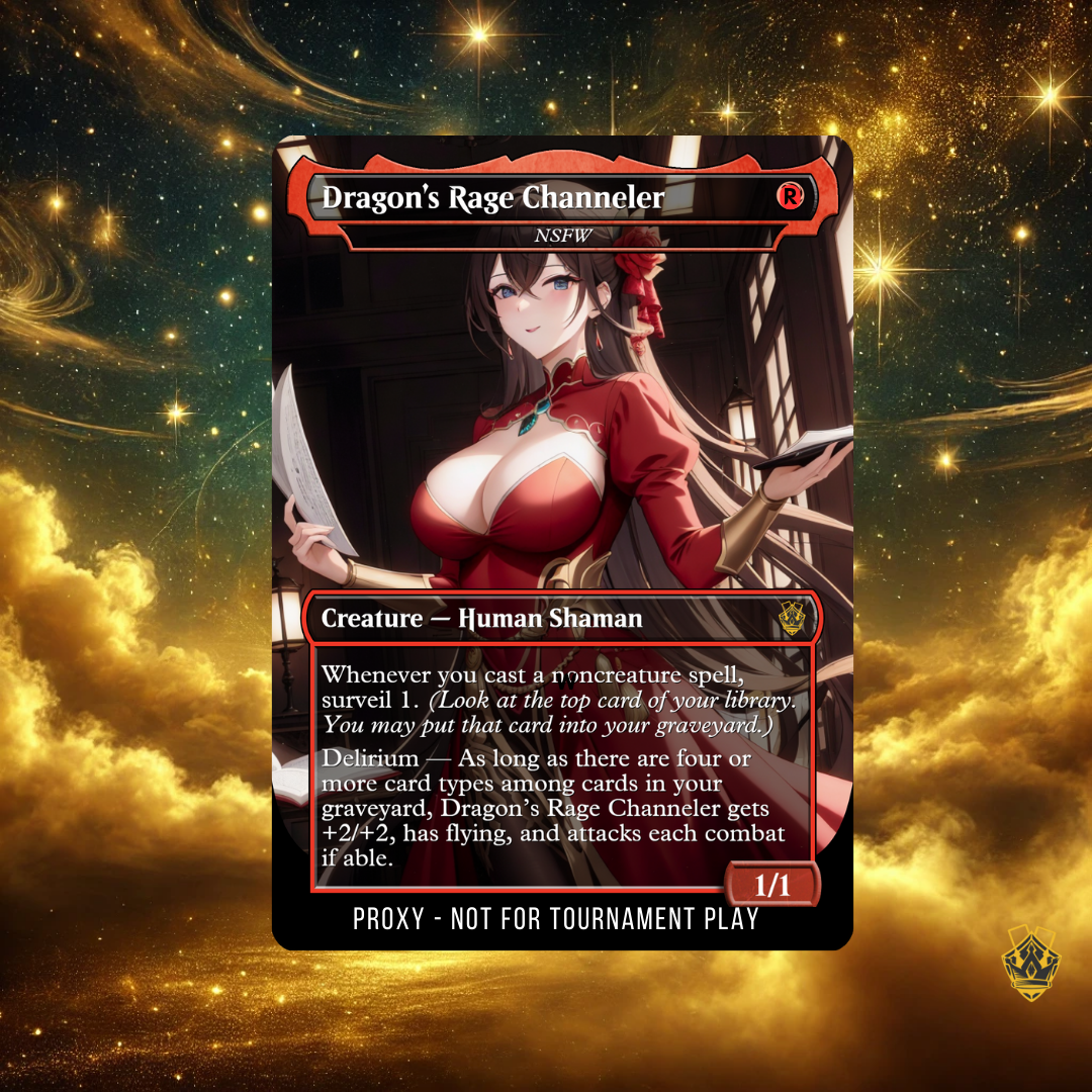 Dragon's Rage Channeler - MTG Custom Proxy