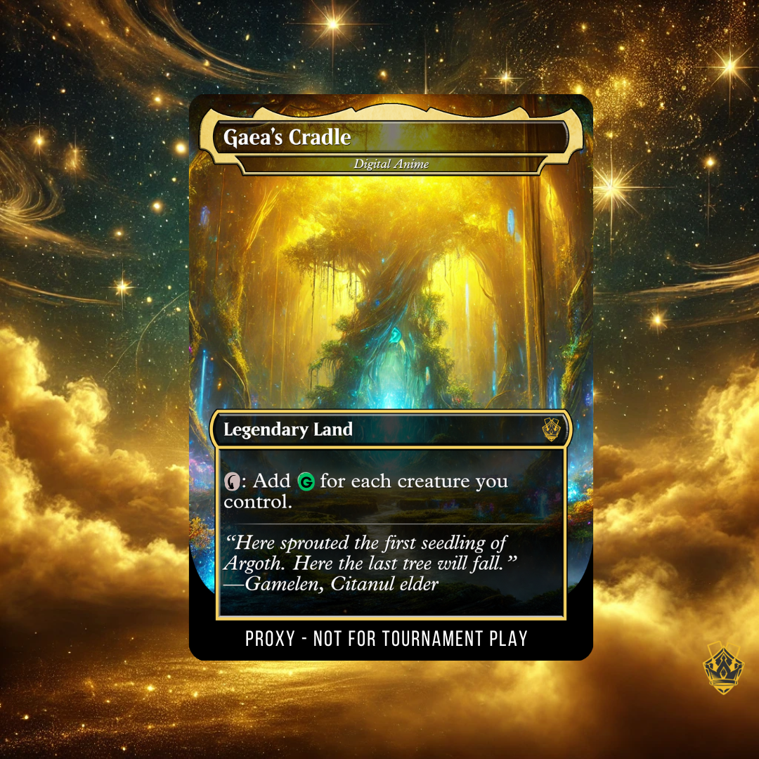 mtg cards like gaea's cradle Gaea's Cradle – MTG Custom Proxy Card – Battle Proxy