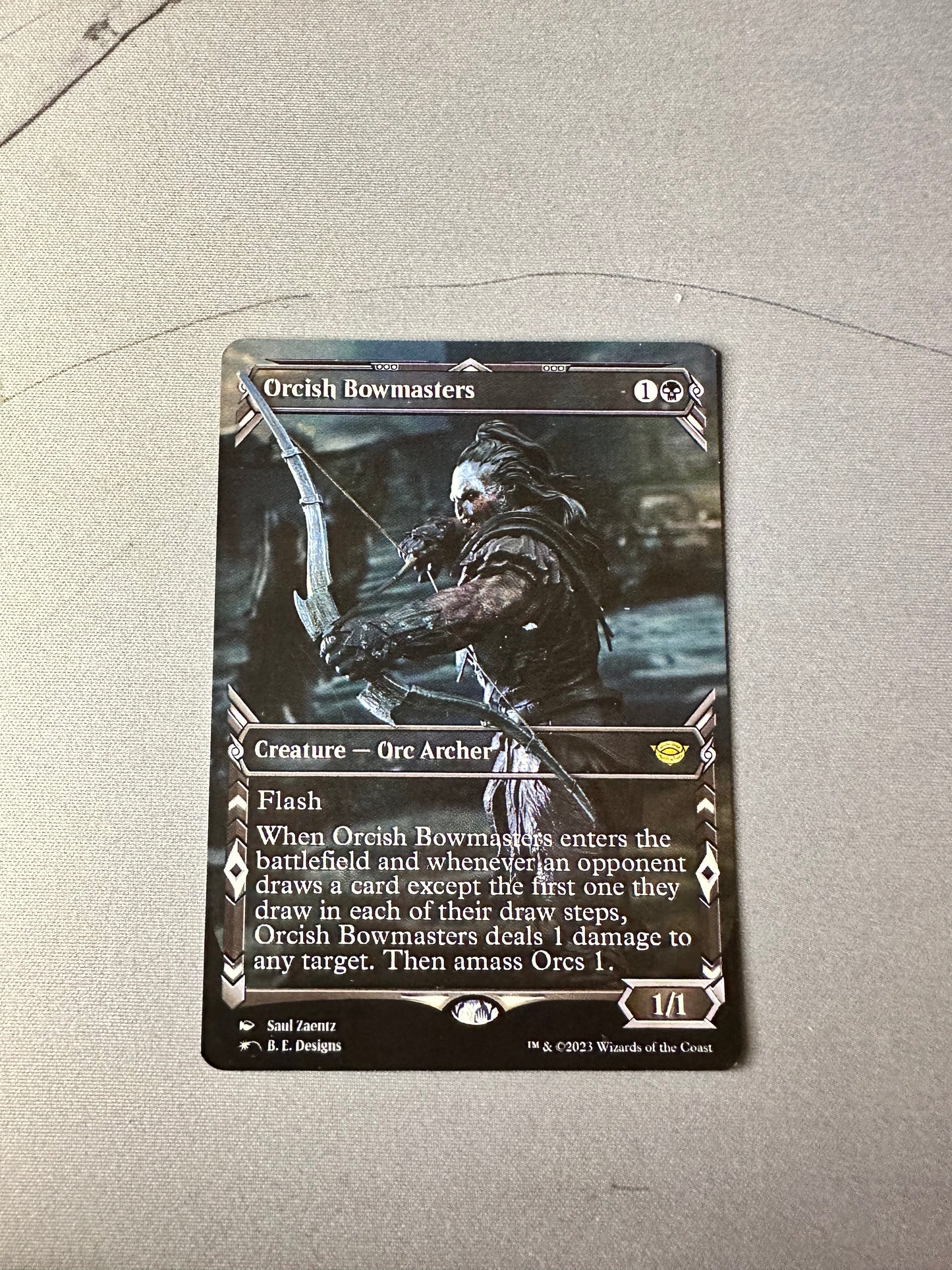 Orcish Bowmasters - Lurtz Version – MTG Proxy Card - LOTR