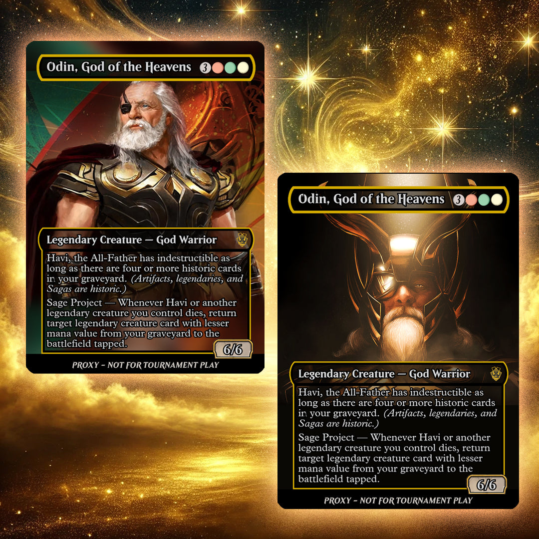 MTG Custom Proxy - Odin, the Allfather
