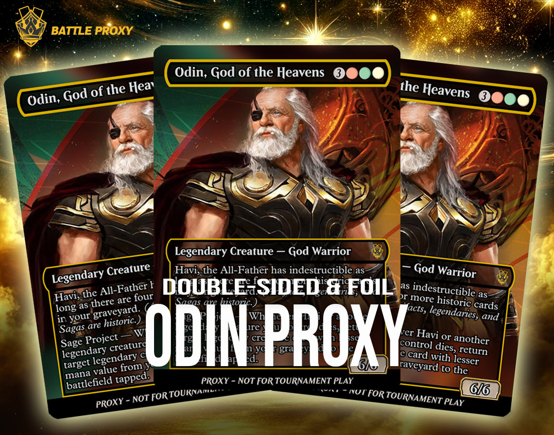 MTG Custom Proxy - Odin, the Allfather
