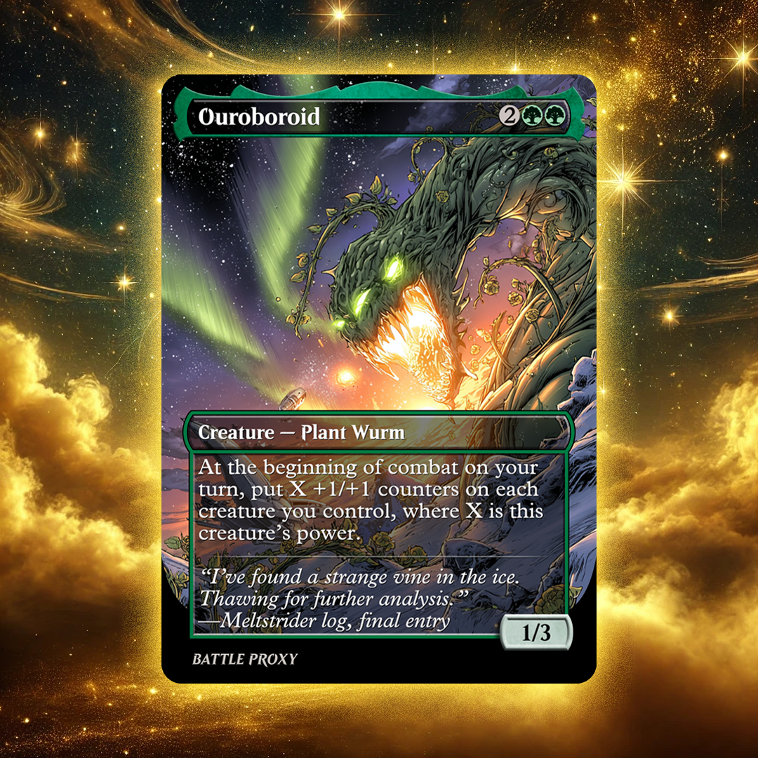 what are proxy mtg cards MTG Custom Proxy - Ouroboroid