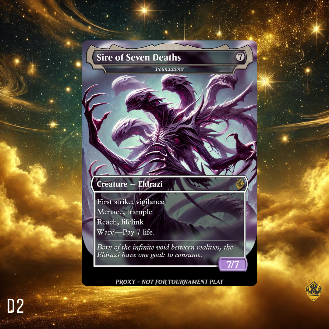 Sire of Seven Deaths - MTG Custom Proxy