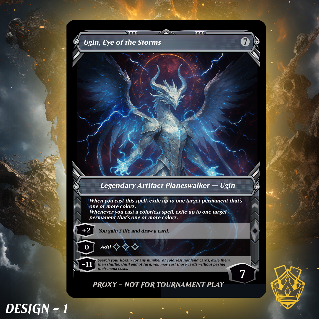 Ugin, Eye of the Storms – MTG Custom Proxy Card