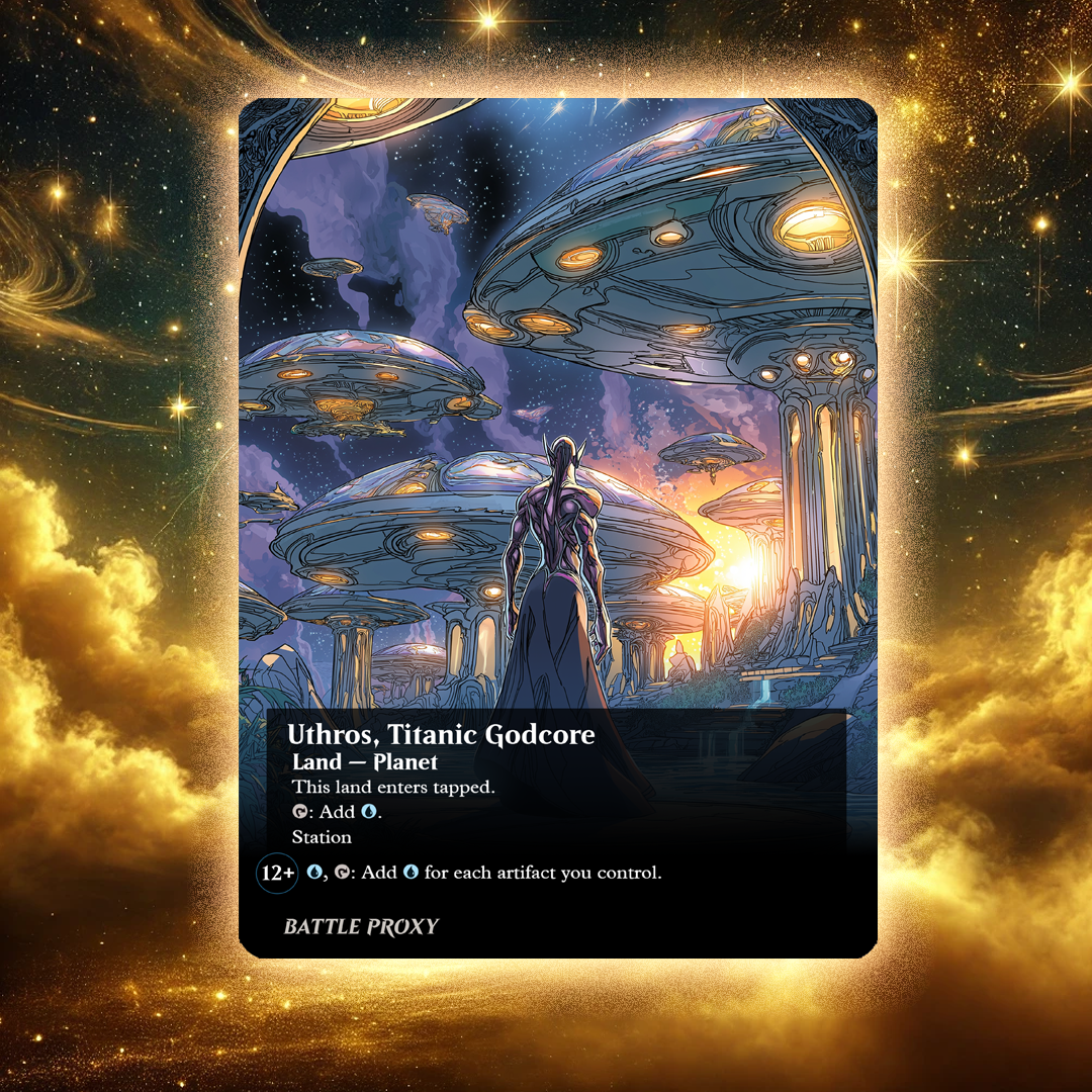 Edge of Eternities Proxy Land Pack