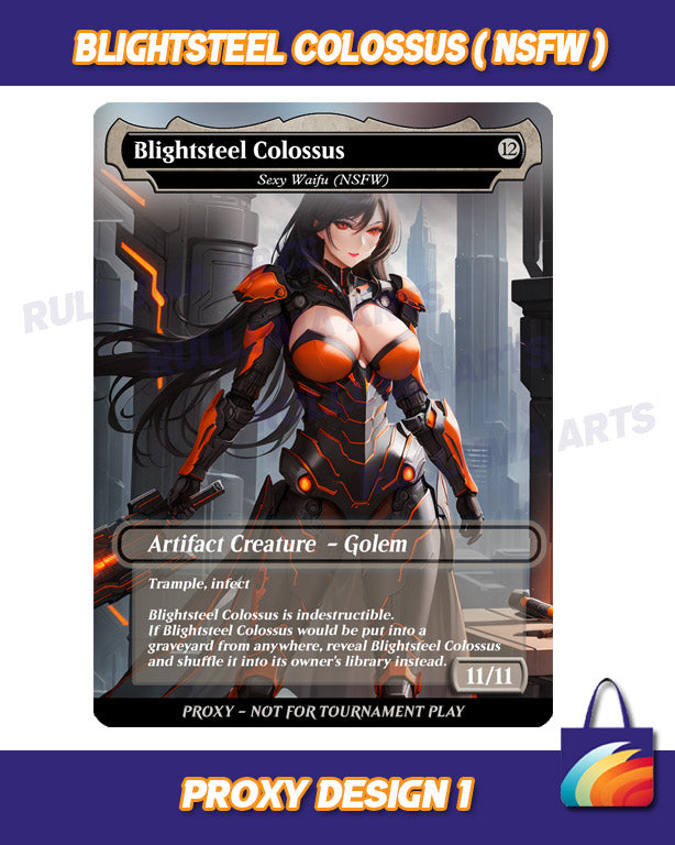 Blightsteel Colossus – MTG Proxy Card - NSFW Collection