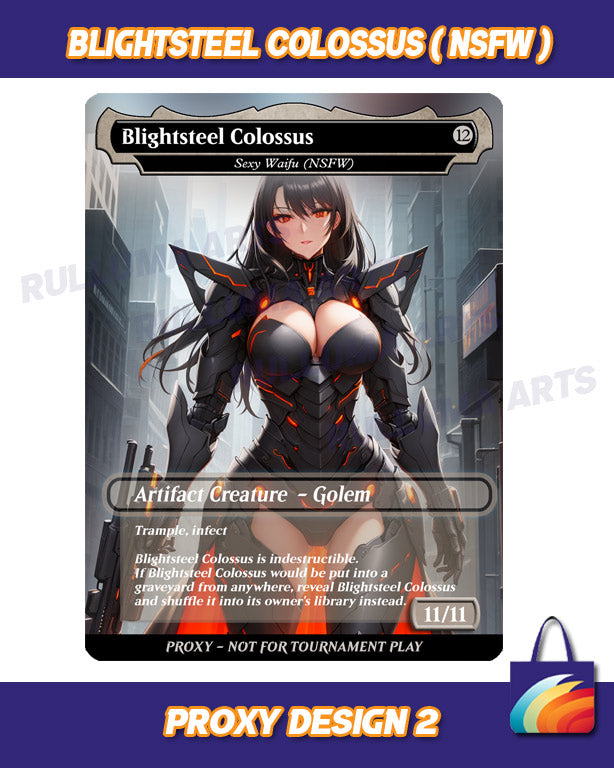 Blightsteel Colossus – MTG Proxy Card - NSFW Collection