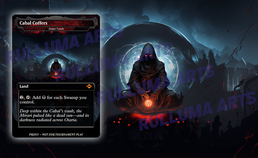 Cabal Coffers – MTG Proxy Card - Proxy Lands - Anime Collection