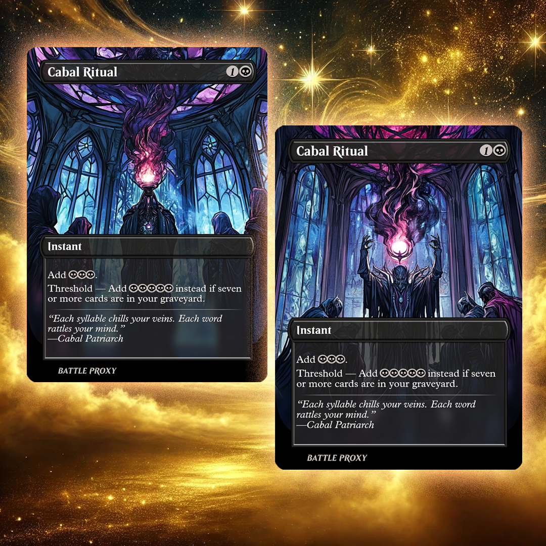 MTG Custom Proxy - Braids Combo Bundle – FREE Cabal Ritual
