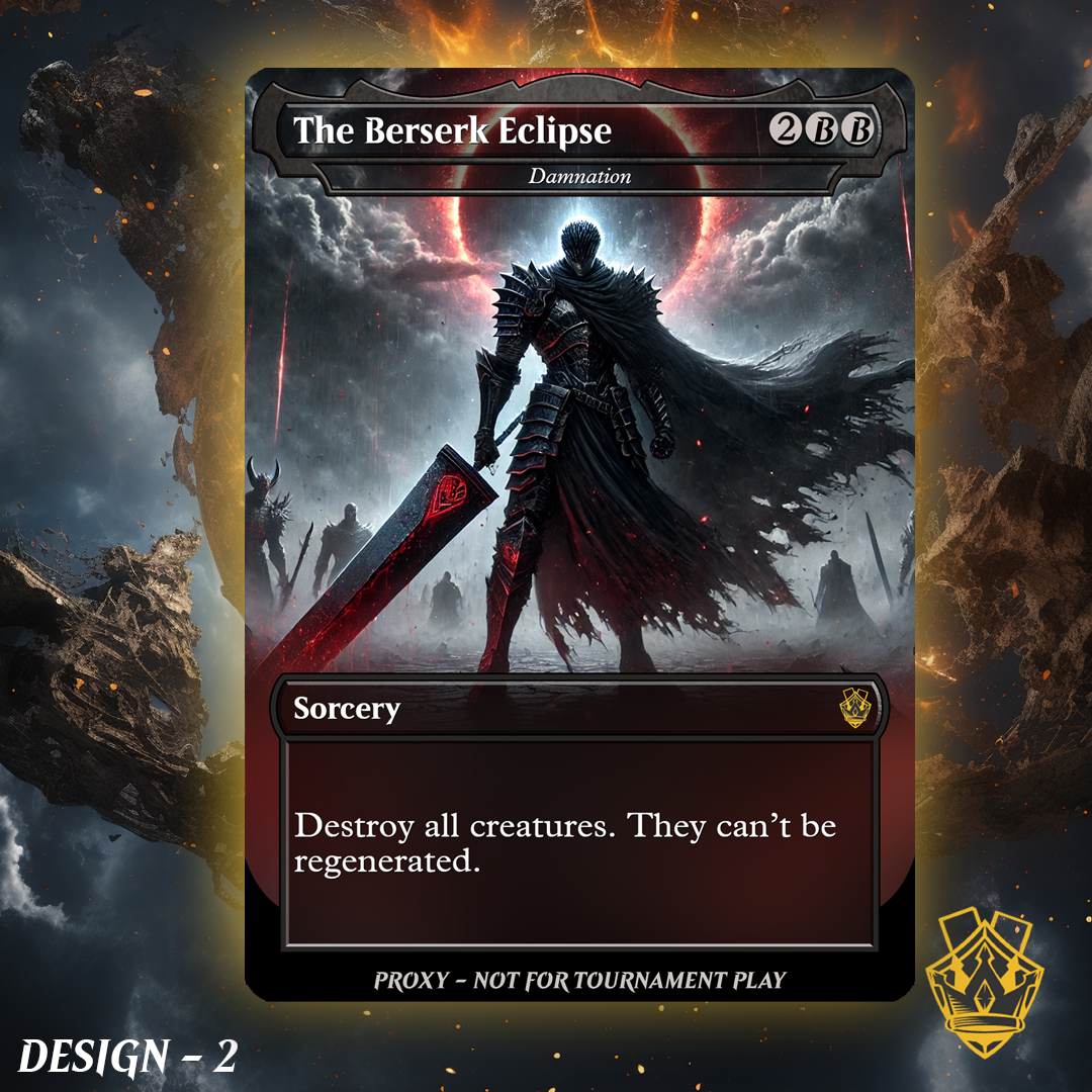 Damnation - MTG Custom Proxy - Berserk Edition