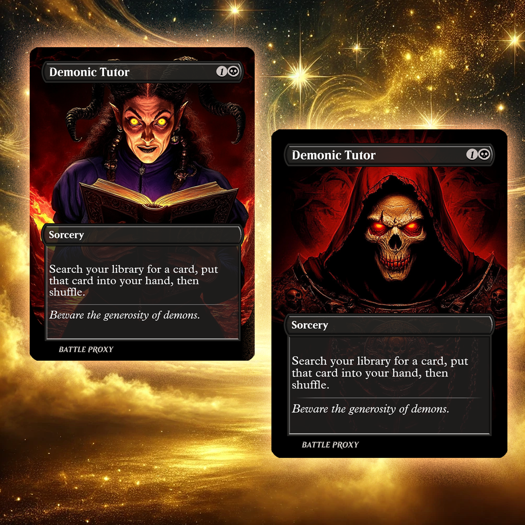 MTG Custom Proxy - Braids Combo Bundle – FREE Cabal Ritual