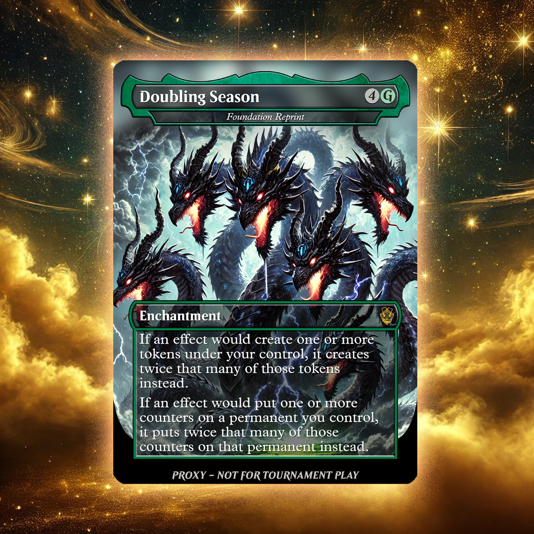 Doubling Season - MTG Custom Proxy Card