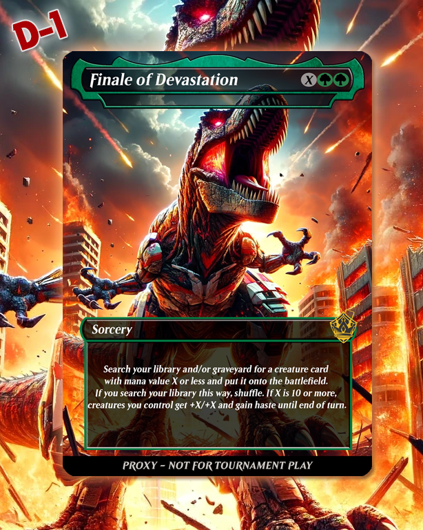 Finale of Devastation - MTG Proxy - Anime-Inspired Proxies