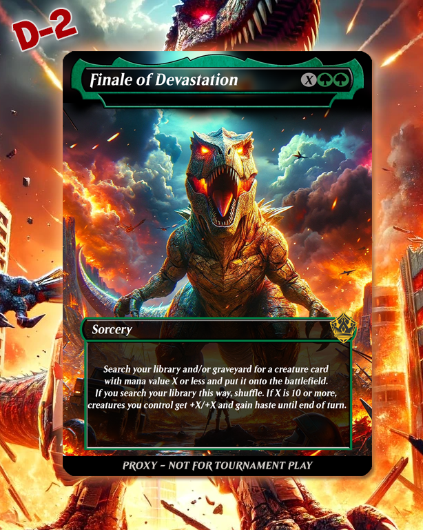 Finale of Devastation - MTG Proxy - Anime-Inspired Proxies