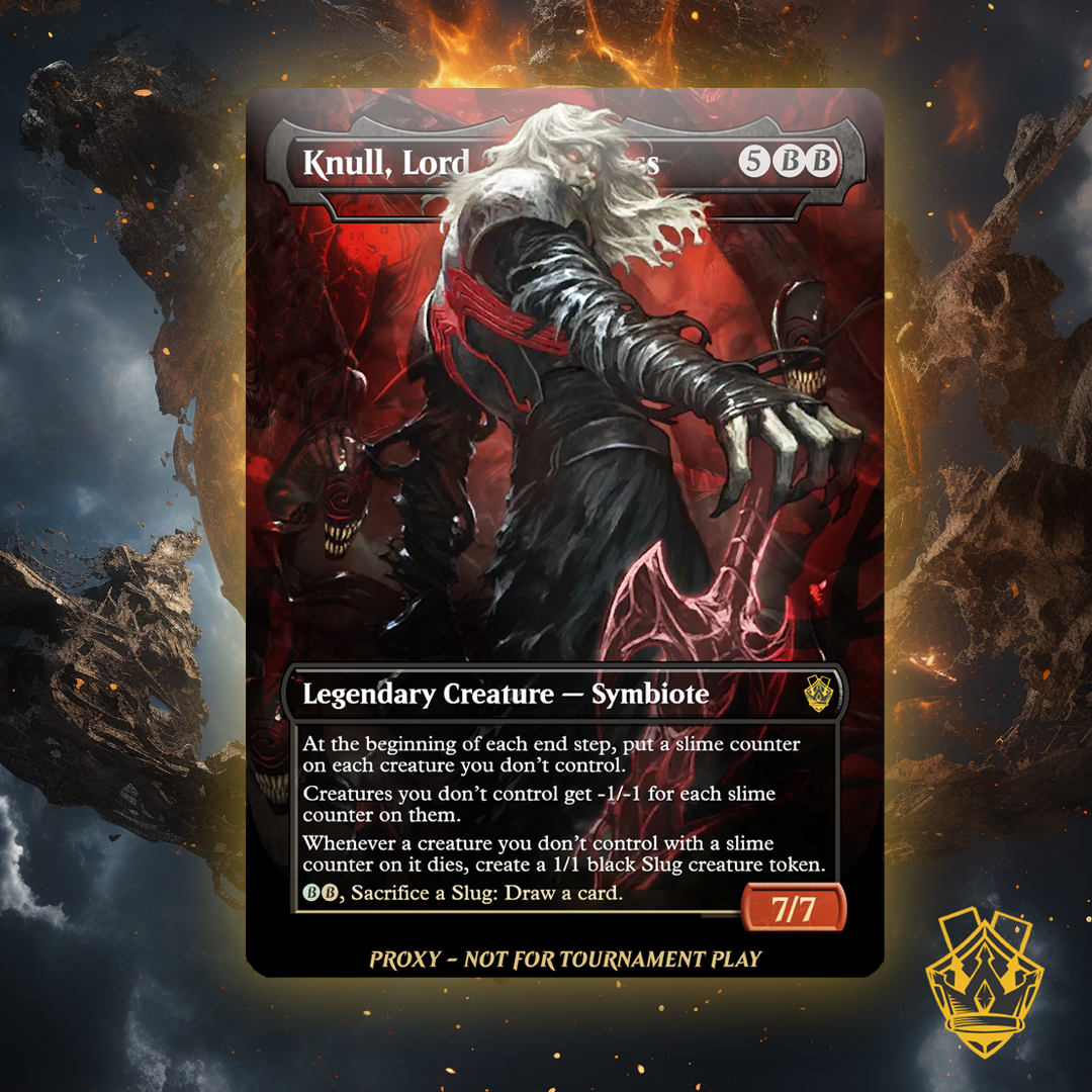 Toxrill, the Corrosive – MTG Custom Proxy Card - Knull