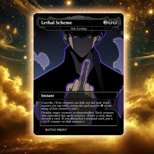 Lethal Scheme – MTG Custom Proxy Card