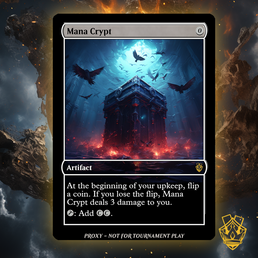 Mana Crypt – MTG Custom Proxy Card