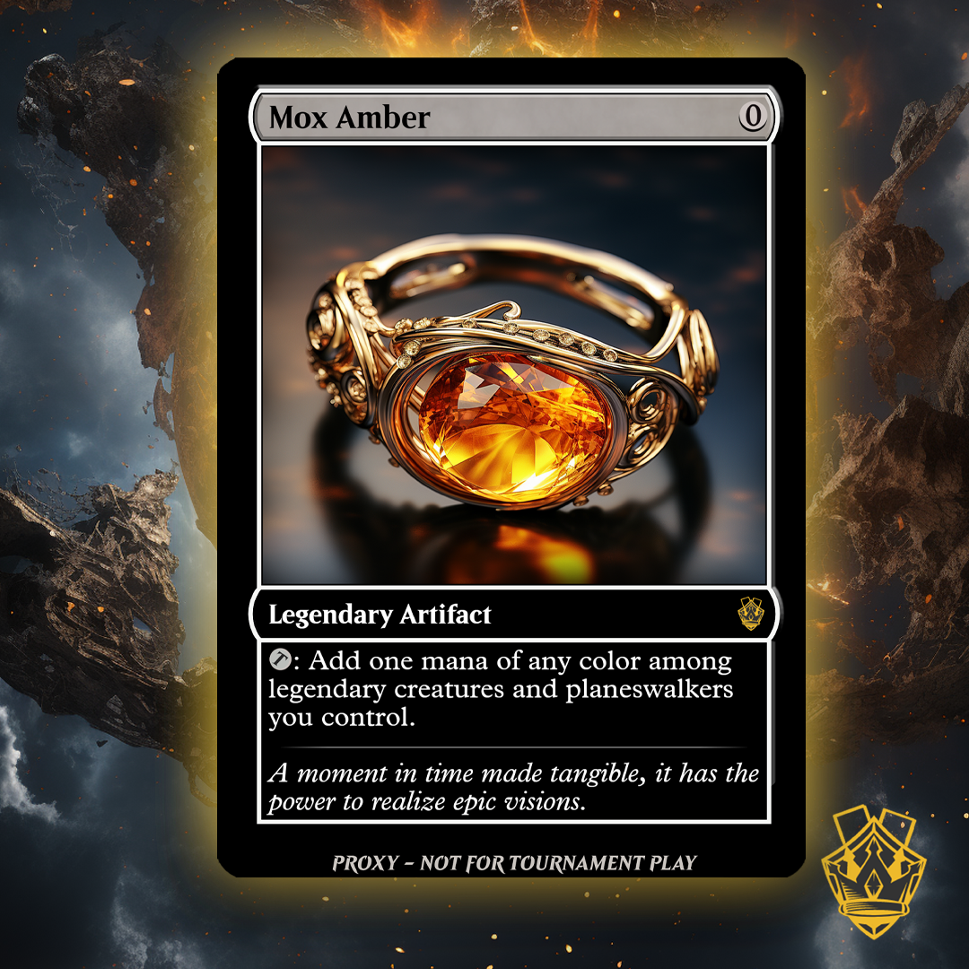 Mox Amber – MTG Proxy Card - Mana Rocks