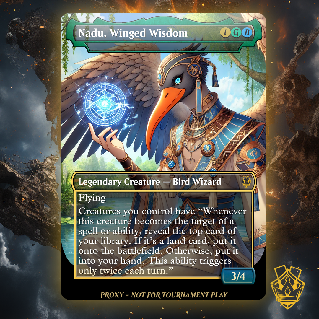 Nadu, Winged Wisdom – MTG Custom Proxy Card