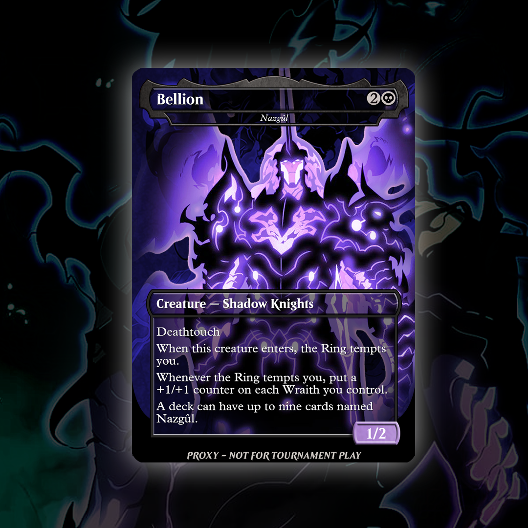 MTG Custom Proxy - Solo Leveling Bundle – FREE ONE RING