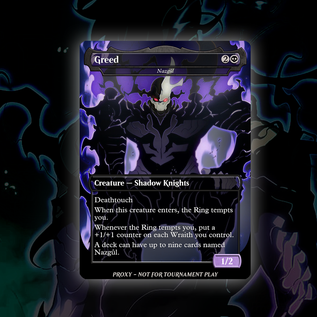 MTG Custom Proxy - Solo Leveling Bundle – FREE ONE RING