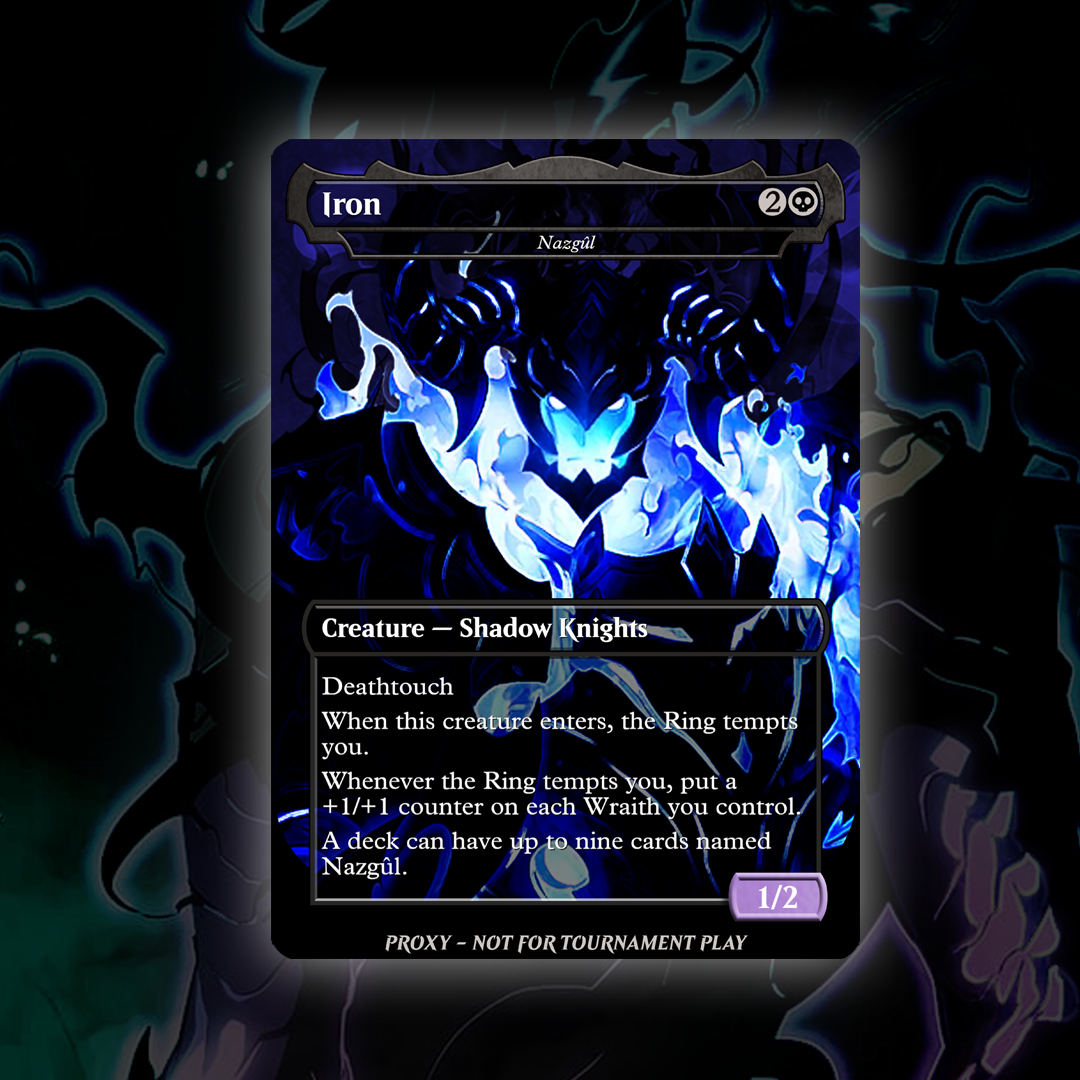 MTG Custom Proxy - Solo Leveling Bundle – FREE ONE RING