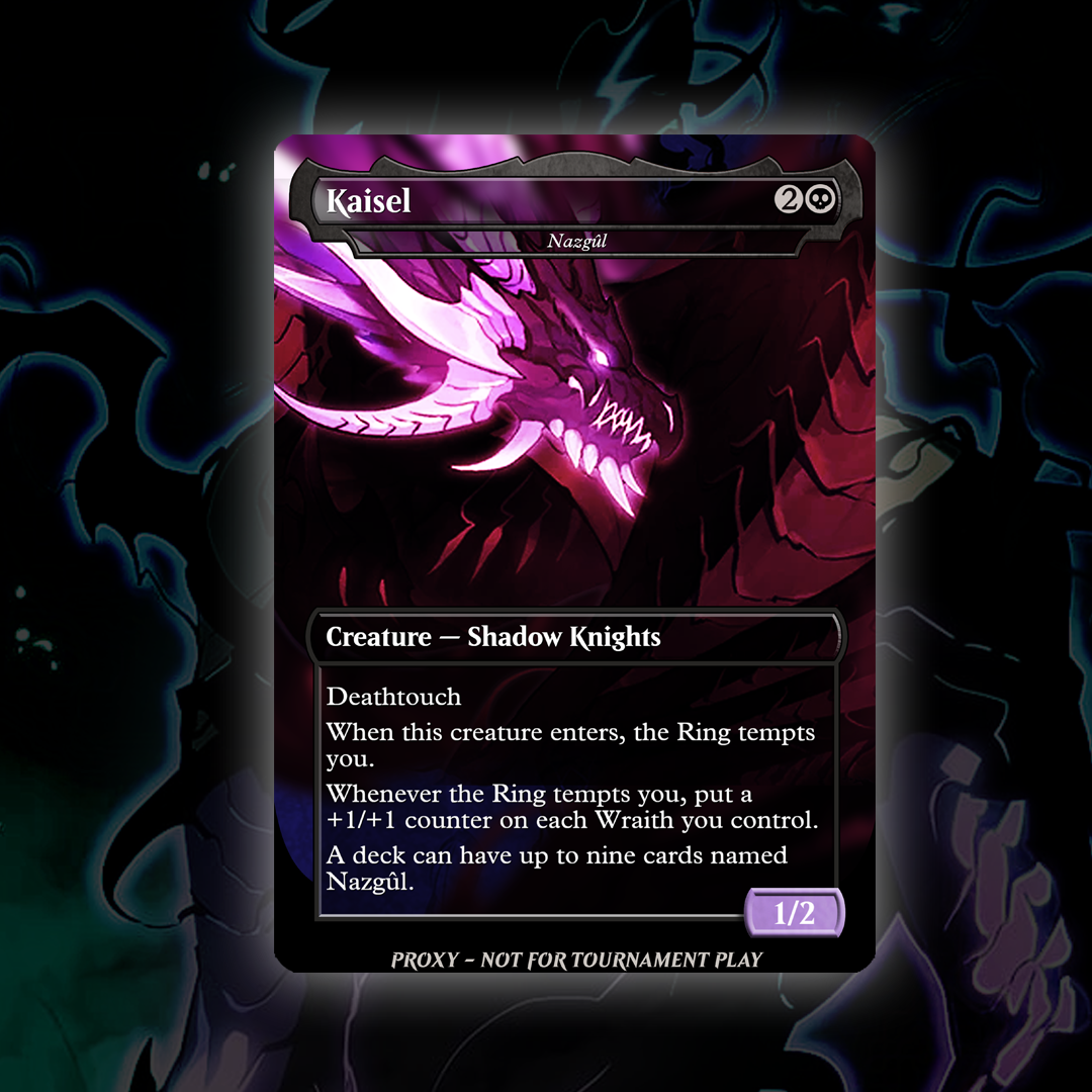 MTG Custom Proxy - Solo Leveling Bundle – FREE ONE RING