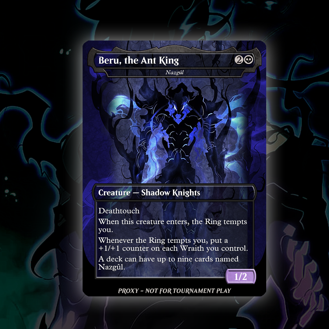 MTG Custom Proxy - Solo Leveling Bundle – FREE ONE RING