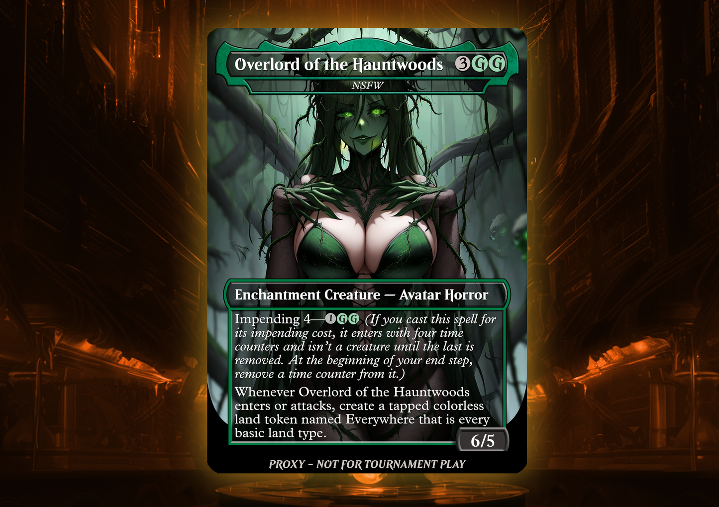 MTG Custom Proxy - Overlord Duskmourn Bundle – NSFW