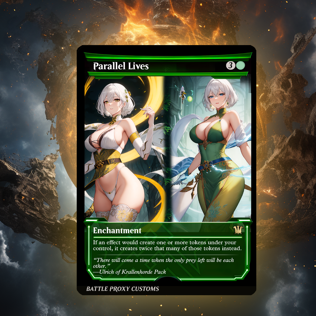Parallel Lives - MTG Custom Proxy - NSFW