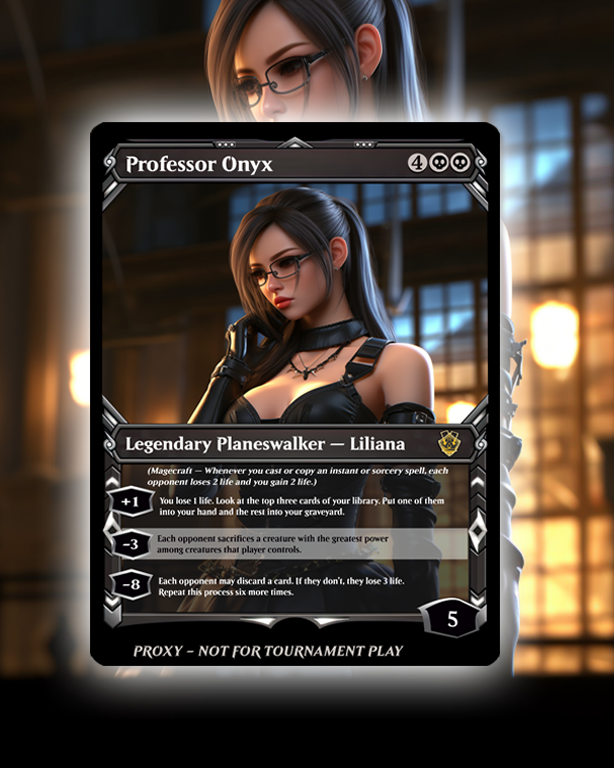 Professor Onyx – MTG Proxy Card - Strixhaven