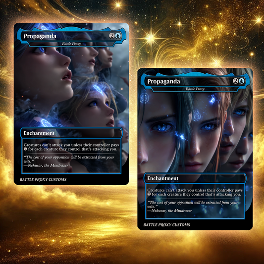 MTG Custom Proxy Card - Propaganda (Final Fantasy)