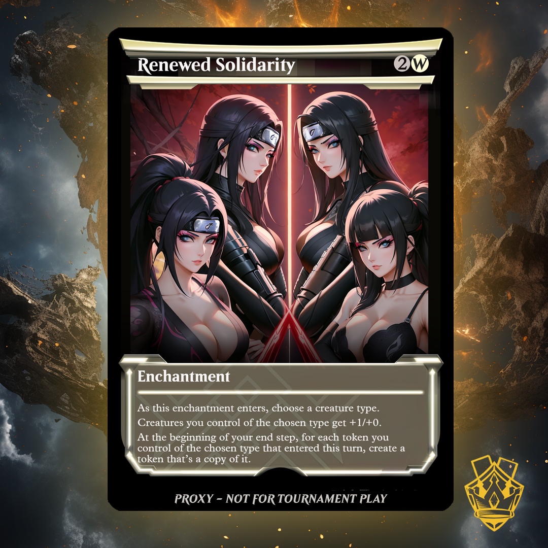 Renewed Solidarity - MTG Custom Proxy Card - NSFW Battle Proxy Renewed Solidarity - MTG Custom Proxy Card - NSFW Battle Proxy