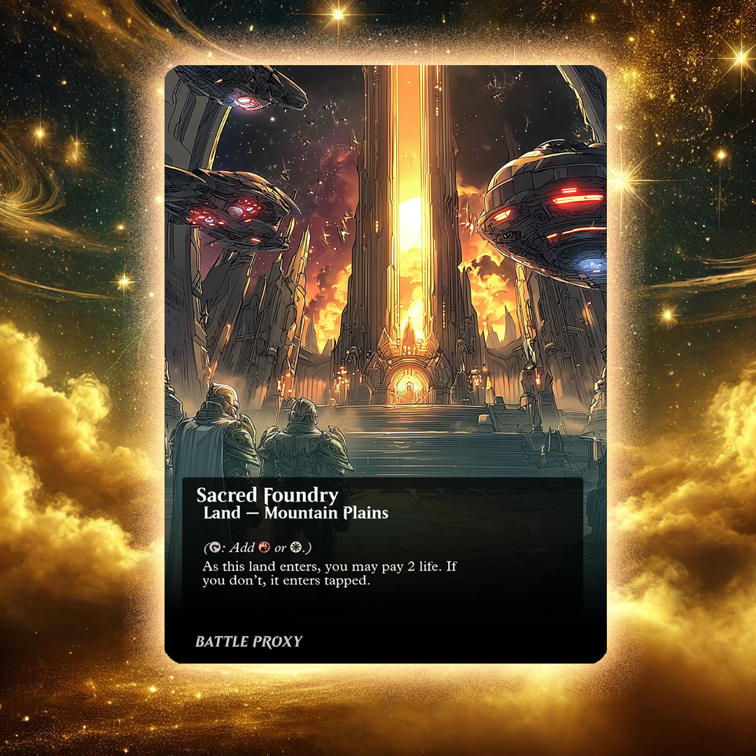 Edge of Eternities Proxy Land Pack