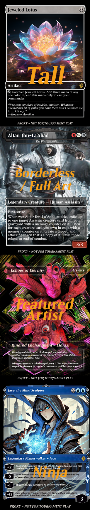 Custom – MTG Proxy Card - Card Changes