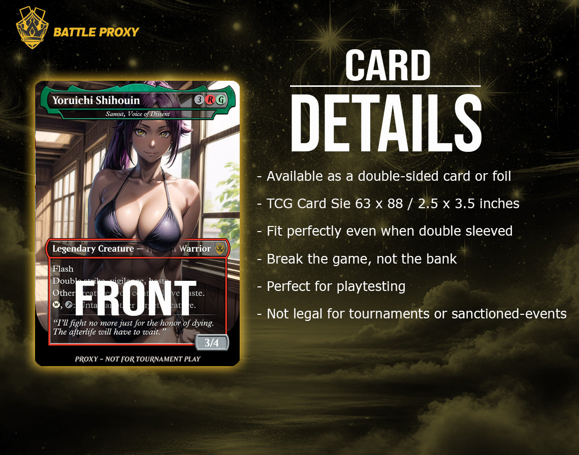 Samut, Voice of Dissent – MTG Custom Proxy Card
