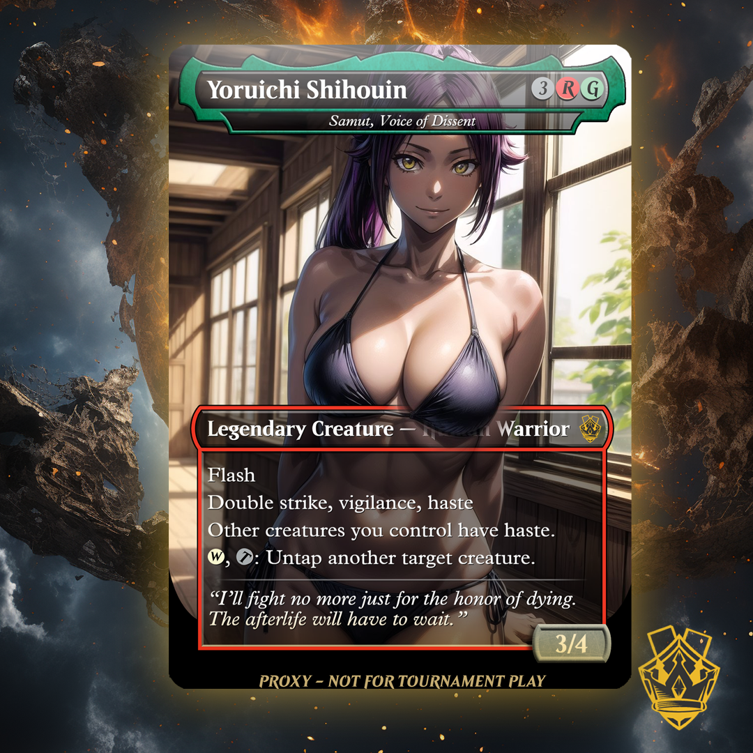 Samut, Voice of Dissent – MTG Custom Proxy Card
