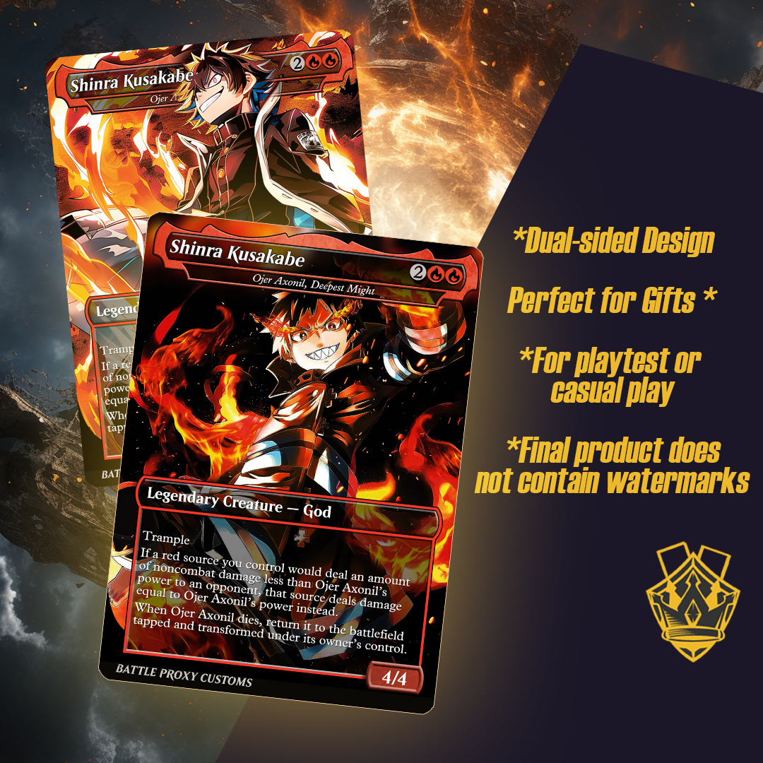Shinra Kusakabe - FireForce – Dual-Faced