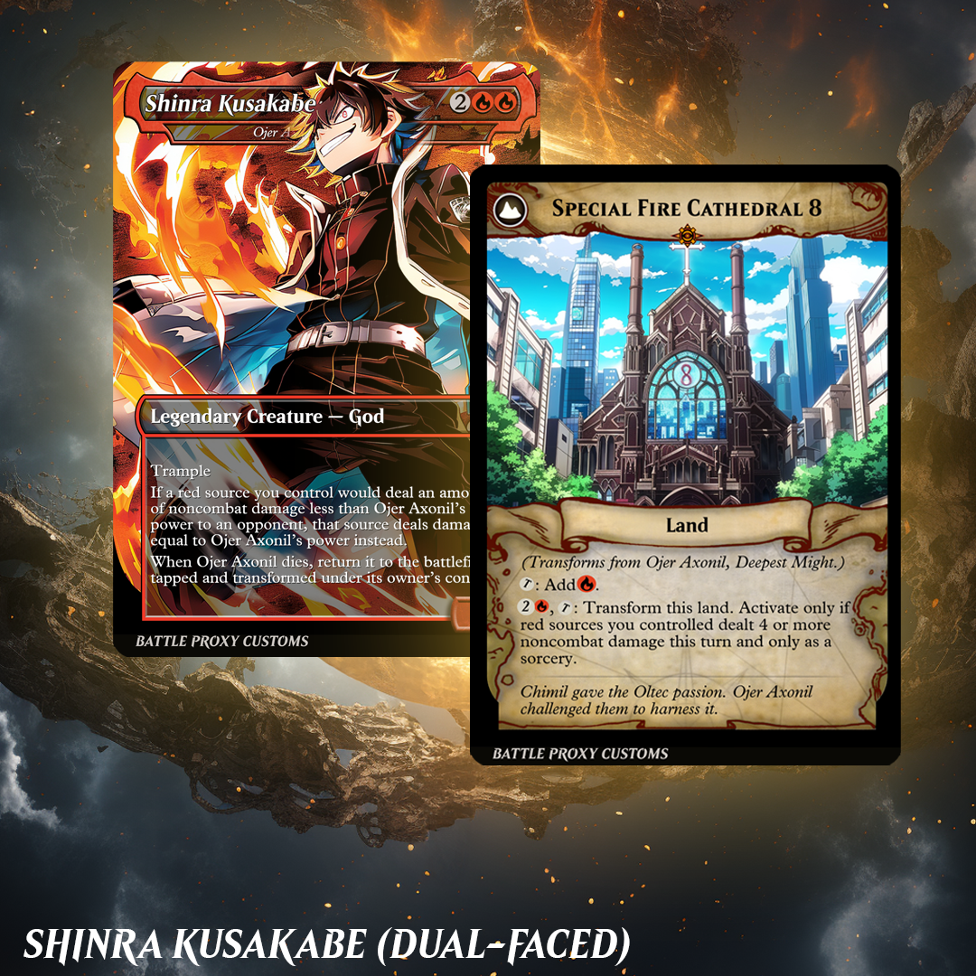 Shinra Kusakabe - FireForce – Dual-Faced